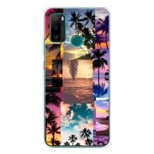 Силиконовый чехол с КАРТИНКАМИ лето для Ulefone Note 10P (AlphaPrint) (Летний отпуск)