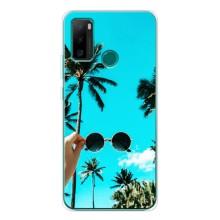 Силиконовый чехол с КАРТИНКАМИ лето для Ulefone Note 10P (AlphaPrint) (Взгляд лето)