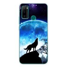 Защитные чехлы для Нот 10П (AlphaPrint) (ХИТ продаж) ВОЛК (Волк на луну)
