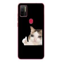 Бампер с принтом Мемы для Ulefone Note 11P – Кот в слезах