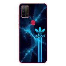 Чехлы Адидас для Ulefone Note 11P (AlphaPrint) (Синий Адидас)