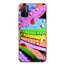 Чехлы (ART) Цветы на Ulefone Note 11P (VPrint) (Семицветик)