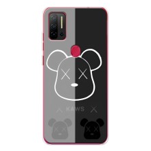 Чехлы для Ulefone Note 11P - Bearbrick Louis Vuitton (PREMIUMPrint) (БеарБрик глаза)