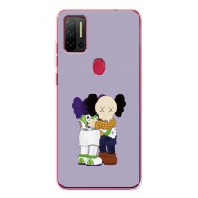 Чехлы для Ulefone Note 11P - Bearbrick Louis Vuitton (PREMIUMPrint) (Дружба Беарбрик)