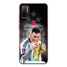 Чехлы для Ulefone Note 11P (Leo чемпион) (AlphaPrint) (Месси Чемпион)