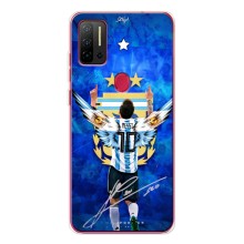 Чехлы для Ulefone Note 11P (Leo чемпион) (AlphaPrint) (Месси сборная)