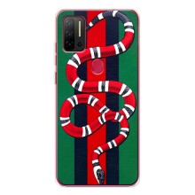 Чехлы ГУЧЧИ для Нот 11П (AlphaPrint) (Gucci змия)