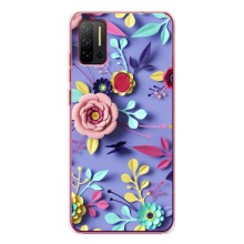 Чехлы с Цветами для Ulefone Note 11P (VPrint) (Цветочный дизайн)