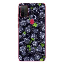 Чехлы с Фруктами для Ulefone Note 11P (VPrint) (Ежевика)