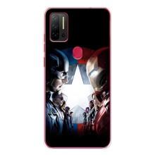 Чохли з героями Марвел Ulefone Note 11P (VPrint)