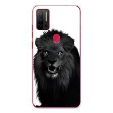 Чехлы с картинками животных Ulefone Note 11P (Черный ЛЕВ)