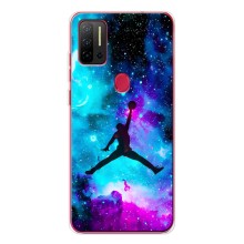 Чехлы для Ulefone Note 11P - с картинкой JORDAN (AlphaPrint) (Яркий Джордан)