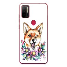 Чехлы с картинкой Лисички для Ulefone Note 11P (VPrint) (Веселая лисичка)