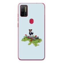 Чехлы с картинкой собаки Патрон для Ulefone Note 11P (AlphaPrint) (Сапер Пес)