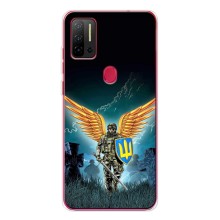 Чехлы с картинкой ЗСУ для Ulefone Note 11P (AlphaPrint) (Солдат ЗСУ)