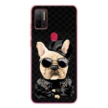 Чехлы с крутыми принтами для Ulefone Note 11P - (PREMIUMPrint) (Стильная собака)