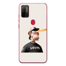 Чехлы с Обезьянами NFT для Ulefone Note 11P (AlphaPrint) (обезьяна NFT в очках)