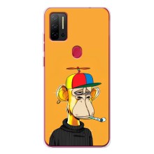 Чехлы с Обезьянами NFT для Ulefone Note 11P (AlphaPrint) (Скучающая Обезьяна NFT)