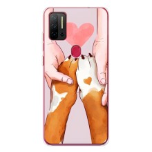 Чехлы с собаками для Ulefone Note 11P (VPrint) (Любовь к собакам)