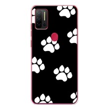 Чехлы с собаками для Ulefone Note 11P (VPrint) (Следы собаки)