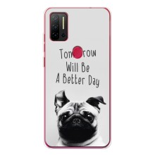 Чехлы с собаками для Ulefone Note 11P (VPrint) (Смешной Мопс)