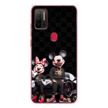 Чехол Disney Mouse Ulefone Note 11P (PREMIUMPrint) (Семья Маусов)