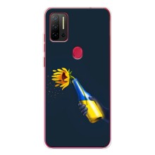 Чехол для Патриота Украины Ulefone Note 11P - (AlphaPrint) (Коктейль молотова)