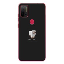 Чехол Майнкрафт на Ulefone Note 11P (AlphaPrint) Minecraft (Овечка Майнкрафт)