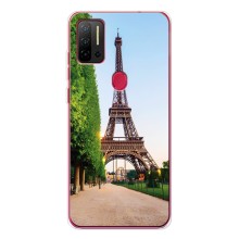 Чехол Эйфелева Башня для Ulefone Note 11P - (AlphaPrint) (Дорога в Париж)
