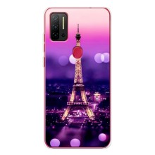 Чехол Эйфелева Башня для Ulefone Note 11P - (AlphaPrint) (Париж Башня)