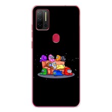 Чехол Амонг Ас для Ulefone Note 11P (AlphaPrint) (Амонг-ас)