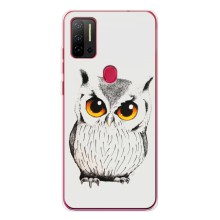 Чехол с птицами на Ulefone Note 11P (VPrint) (Милая Сова)
