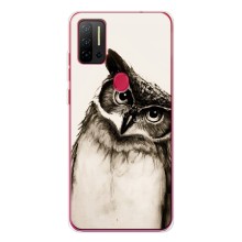 Чехол с птицами на Ulefone Note 11P (VPrint) (Сова)
