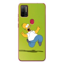 Чехол с Симпсонами для Ulefone Note 11P (VPrint) (Гомер Симпсон)