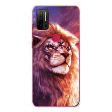 Чехол со Львом для Ulefone Note 11P (VPrint) (Красочный Лев)