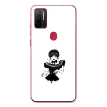 Чехлы Венсдей на Ulefone Note 11P Уэнсдей (AlphaPrint) (танец Уэнздей)