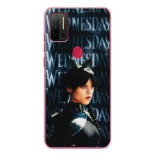 Чехлы Венсдей на Ulefone Note 11P Уэнсдей (AlphaPrint) (Уэнздей кошка)
