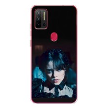 Чехлы Венсдей на Ulefone Note 11P Уэнсдей (AlphaPrint) (взгляд Уэнздей)