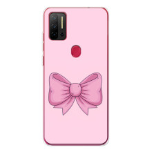 Чехол банты для Ulefone Note 11P – Розовый бантик