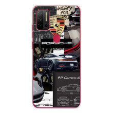Чохол з авто Порше для Ulefone Note 11P – Колаж Порше
