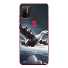 Чехол с мемом Тралалело тралала на Ulefone Note 11P (Бомбардини гусини)
