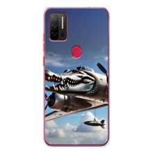 Чехол с мемом Тралалело тралала на Ulefone Note 11P (Бомбардиро крокодило)