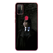 Чехол с дизайном Венздей 2 на Ulefone Note 11P (Уэнсдей в костюме)