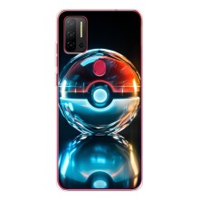 Чехол с Пикачу на Ulefone Note 11P (Мяч Пикачу)