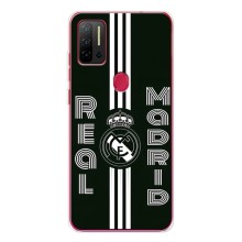 ФК Реал Мадрид чехлы для Ulefone Note 11P (AlphaPrint) (черно белый Реал)