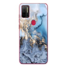 Мраморный чехол на Ulefone Note 11P (VPrint) (Нежный мрамор)