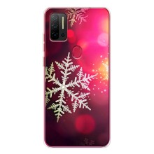 Новогодние Чехлы для Нот 11П (VPrint) (Снежинка)