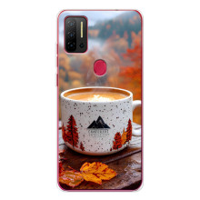 Чехол с уникальным дизайном «Осень с кофе» для Ulefone Note 11P – Кофе на природе