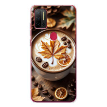 Чехол с уникальным дизайном «Осень с кофе» для Ulefone Note 11P – Пряный кофе