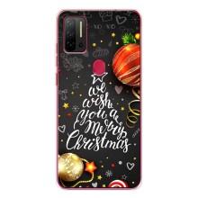 Рождественские Чехлы для Ulefone Note 11P (VPrint) (Елочка)